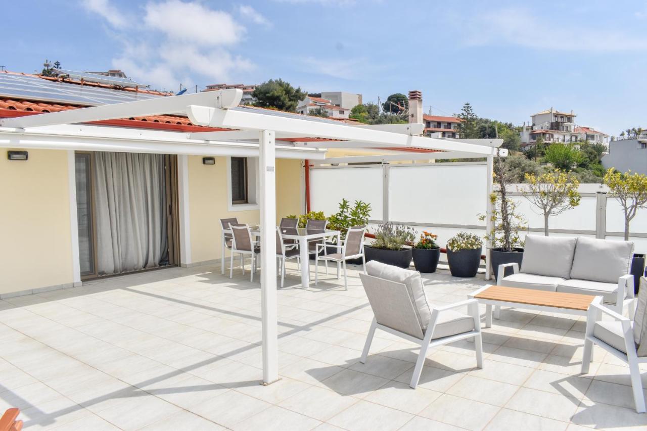 Zoe'S Flat Megali Ammos Apartment สเกียธอสทาวน์ ภายนอก รูปภาพ