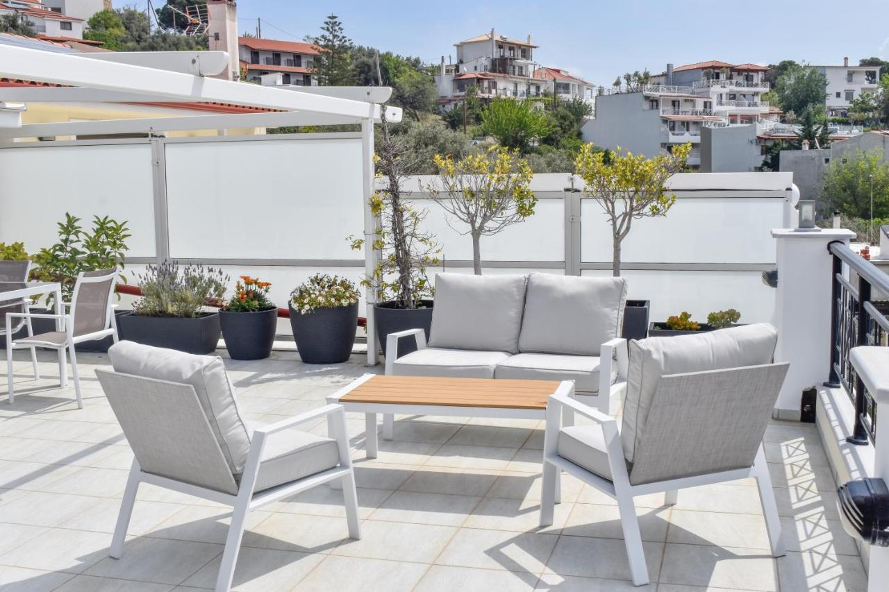 Zoe'S Flat Megali Ammos Apartment สเกียธอสทาวน์ ภายนอก รูปภาพ